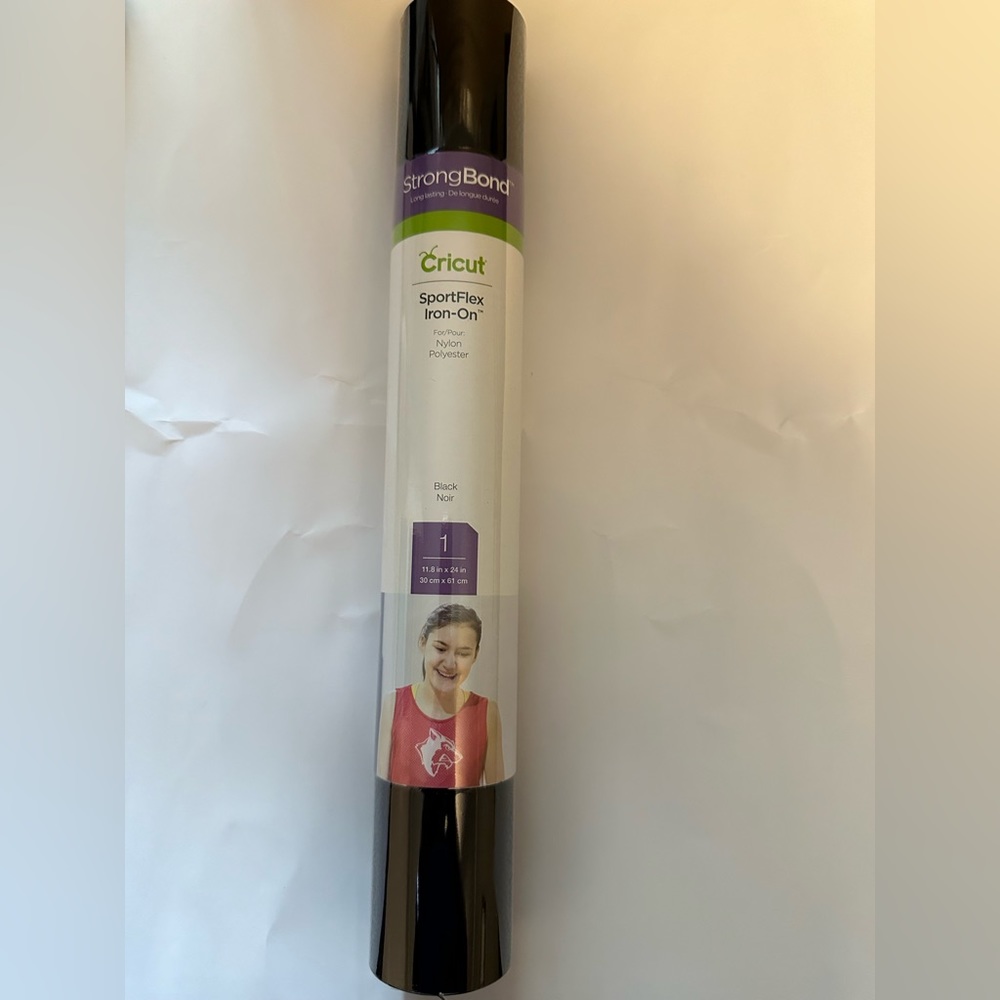 Cricut® SportFlex Iron-On™ Black